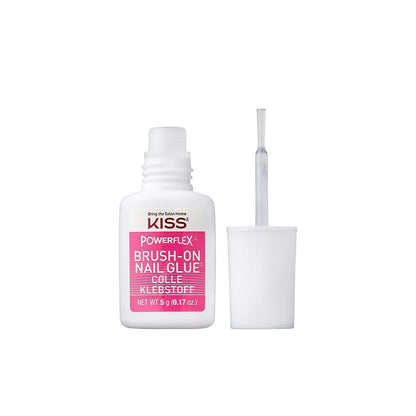 KISS Powerflex Nail Glue – Birthday Gift for Her, At-Home Manicure Nail Bond Kit