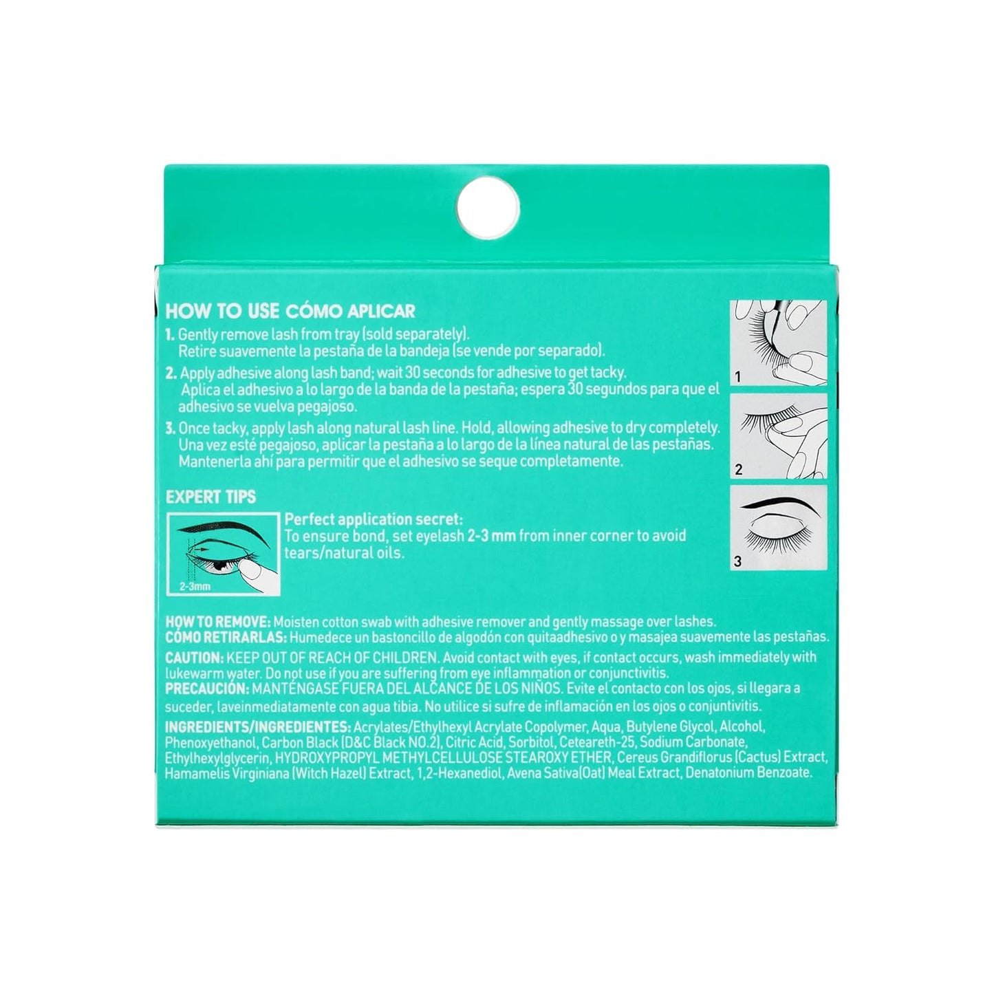 KISS SuperStick Gentle Lash Glue for Sensitive Eyes, Dermatologist-Tested Adhesive for Self-Care Routines