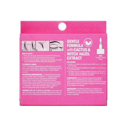 KISS SuperStick Lash Adhesive — Spa Night Beauty Ritual with Cactus and Witch Hazel Care