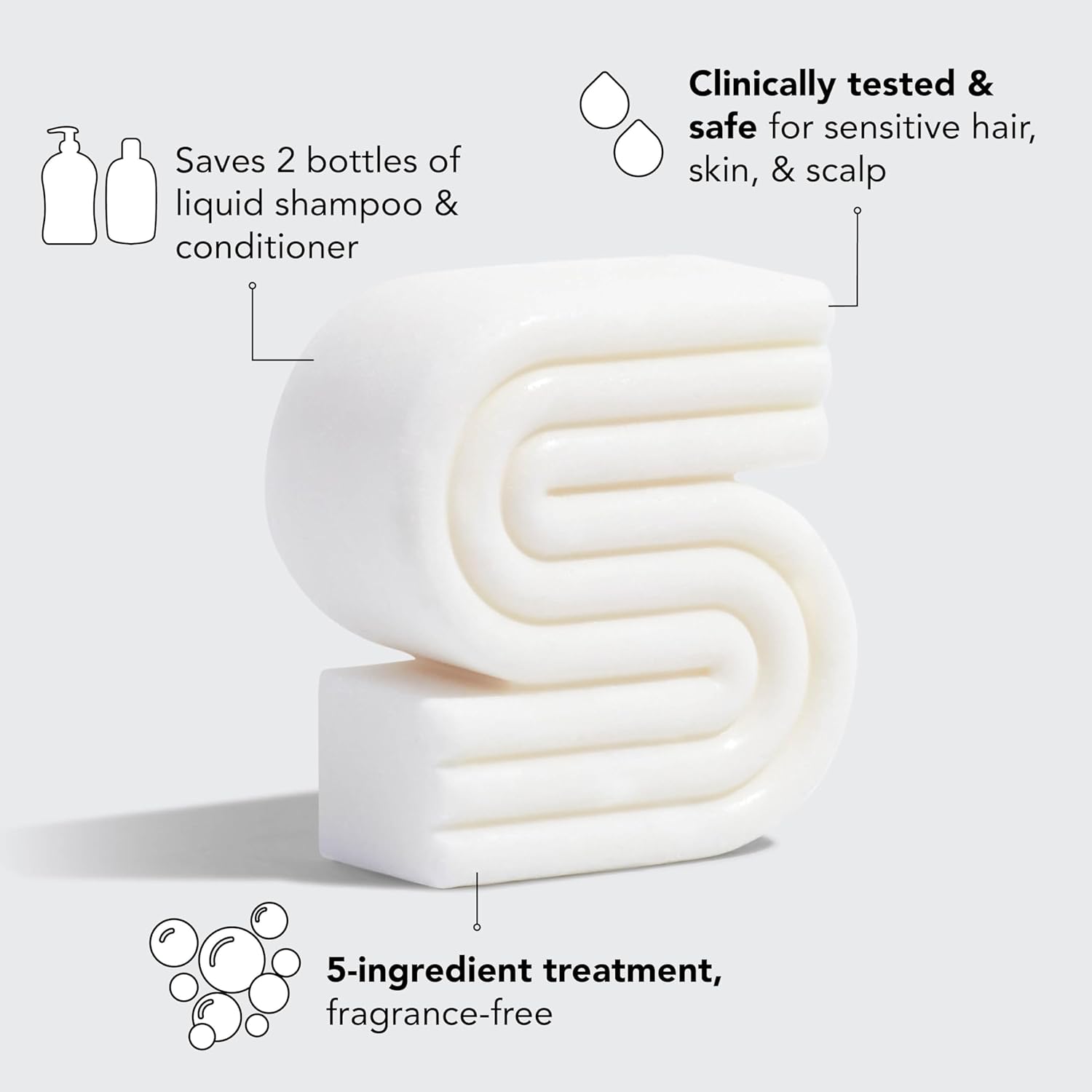 Kitsch 2-in-1 Shampoo Body Bar – TSA-Friendly Travel Companion for Carry-On and Camping