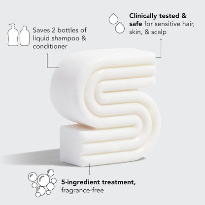 Kitsch 2-in-1 Shampoo Body Bar – TSA-Friendly Travel Companion for Carry-On and Camping