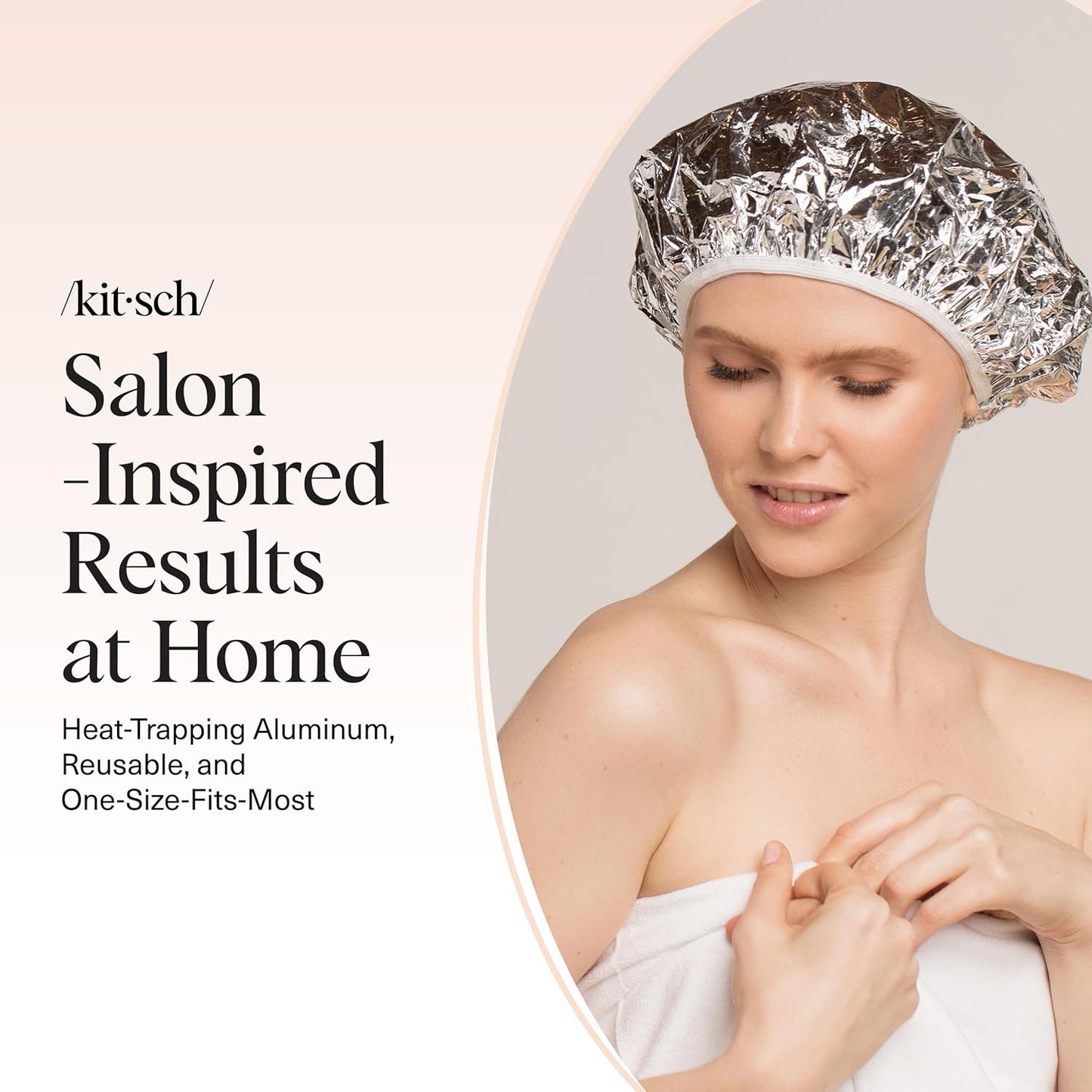Kitsch Aluminum Foil Heat Cap – Thoughtful Birthday Gift for Women Who Love At-Home Hair Care