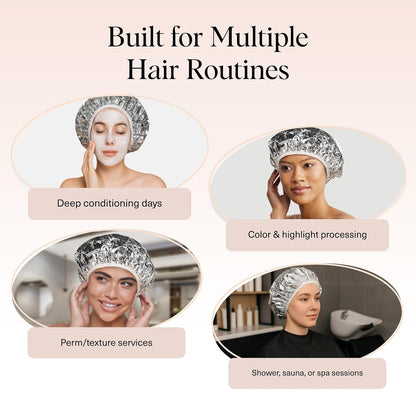 Kitsch Aluminum Foil Heat Cap – Thoughtful Birthday Gift for Women Who Love At-Home Hair Care