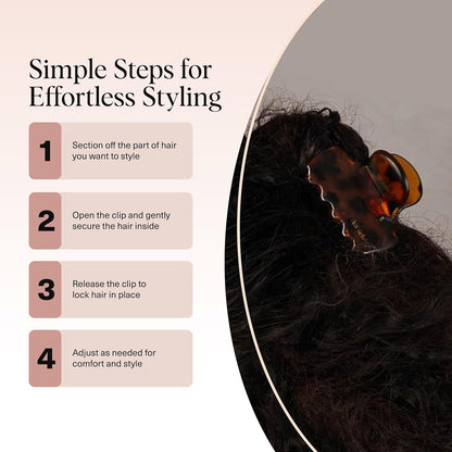 Kitsch Cloud Claw Clip – Mindful Styling Companion for Evening Self-Care Routines
