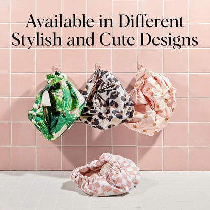 Kitsch Luxury Shower Cap – Thoughtful Birthday Gift for Her, Pattern-Rich Self-Care Accessory