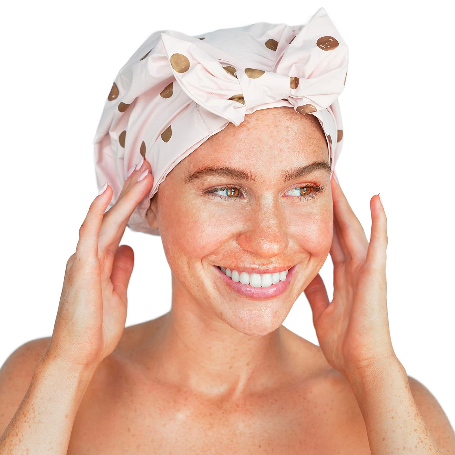 Kitsch Luxury Shower Cap – Thoughtful Birthday Gift for Her, Pattern-Rich Self-Care Accessory