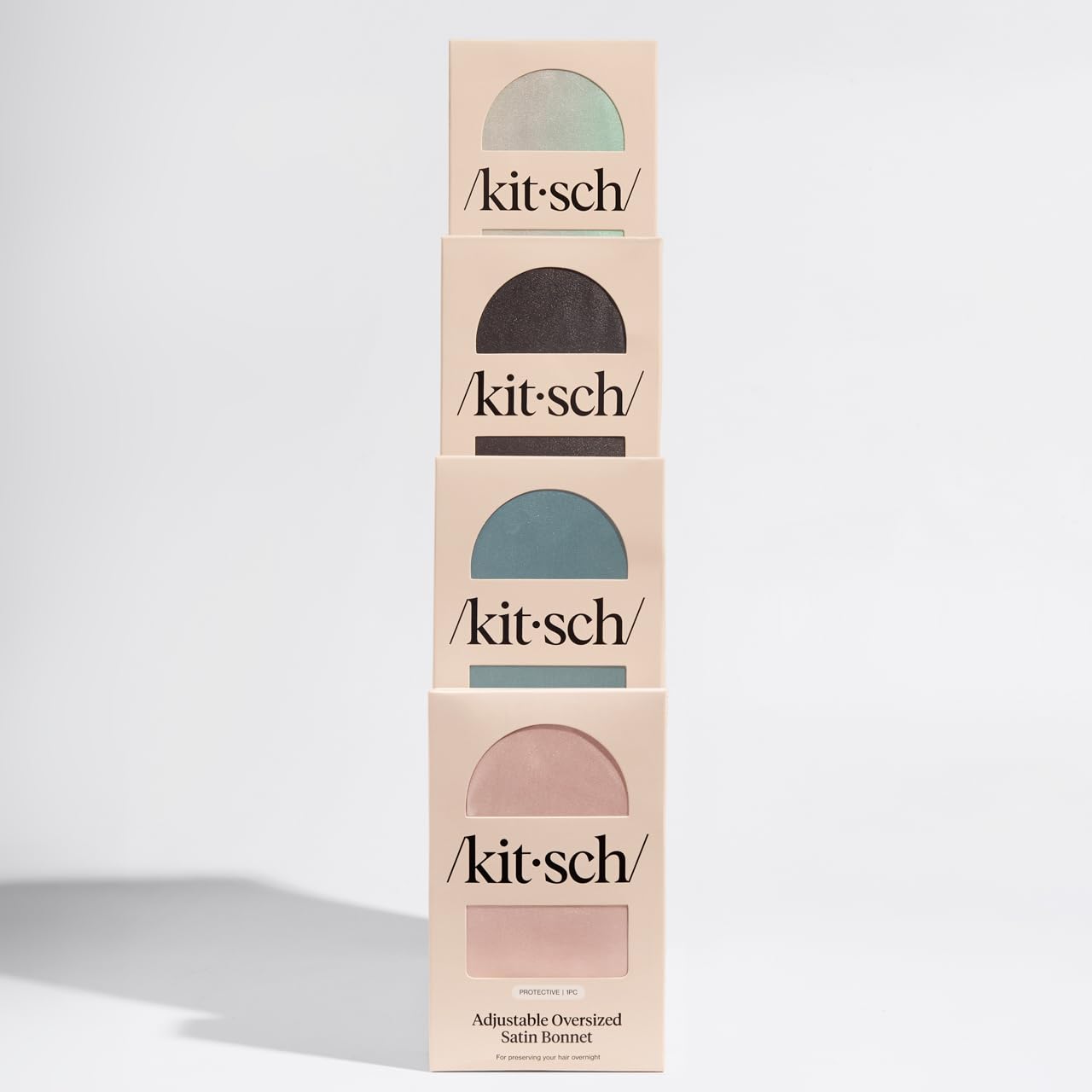 Kitsch Plush Satin Bonnet XL – Premium Softness Rivaling Silk for an Elevated Nighttime Routine