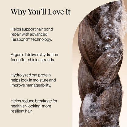 Kitsch Repairing Argan Oil Conditioner – Clean Simple Hair Care for Uncluttered Bathrooms, Shine & Damage Repair