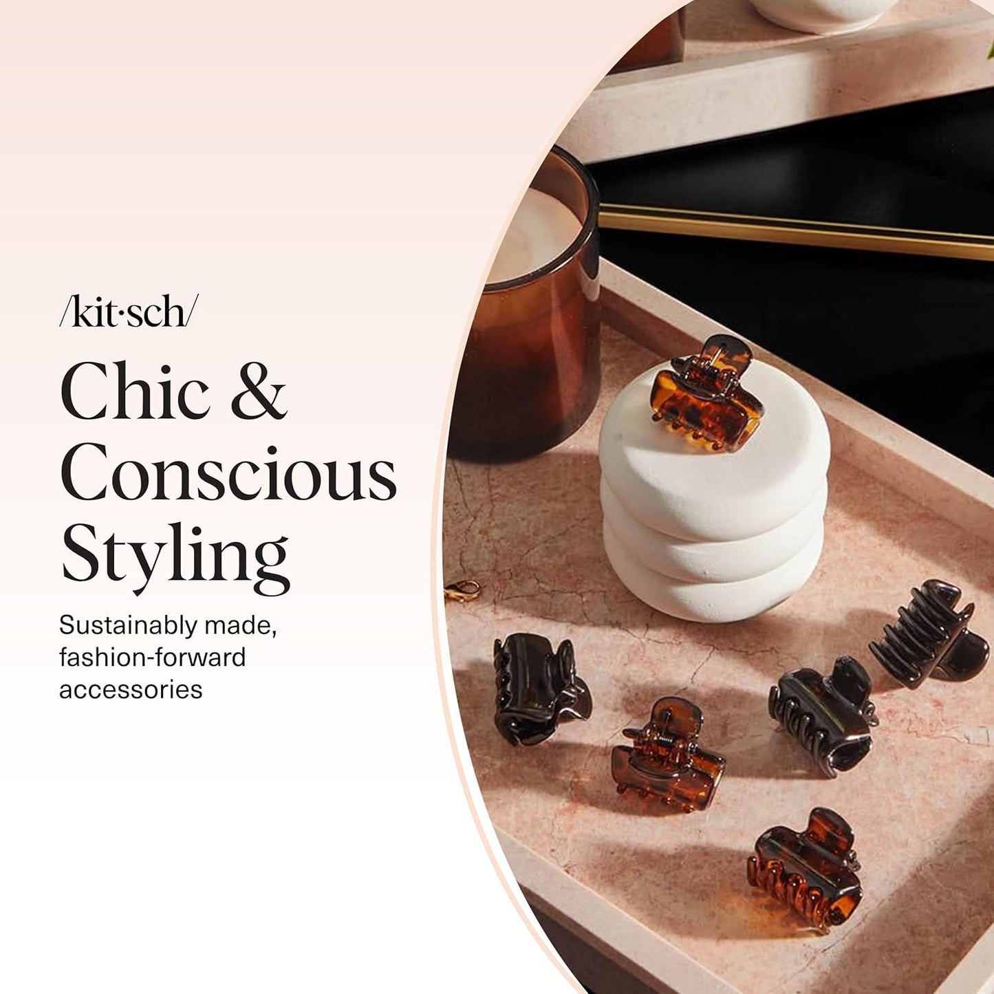 Kitsch Snag-Free Hair Clips – Gentle Hold Without Pulling on Delicate Strands