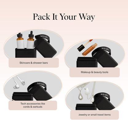 Kitsch Travel Soap Case – Spa-Like Bar Storage for Your Wind-Down Shower Ritual