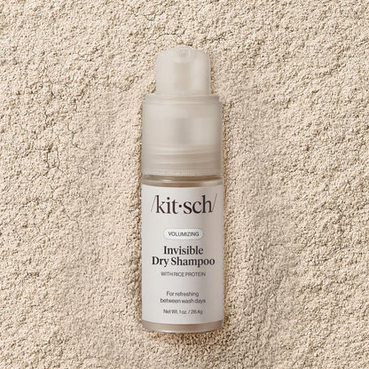 Kitsch Volumizing Dry Shampoo Powder – Clutter-Free Vanity Essential, Effortless Oil Absorption in a Sleek 1oz Pump