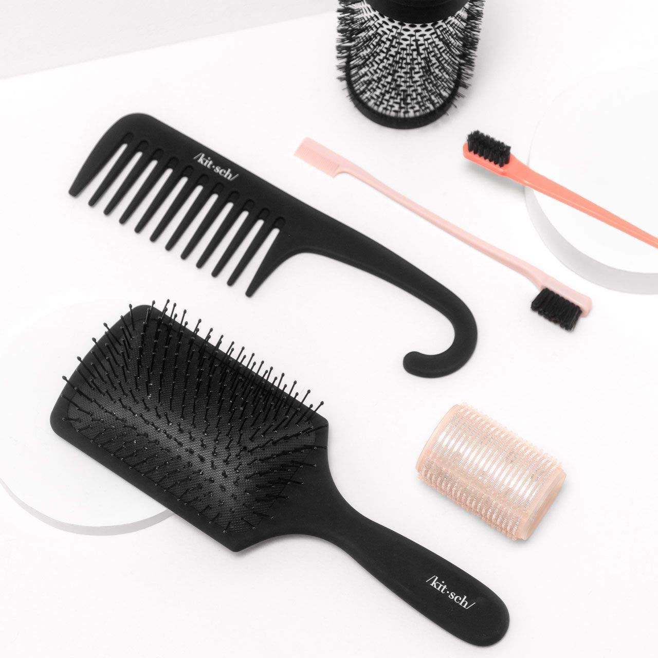 Kitsch Wide Tooth Comb – Romantic Valentine's Day Gift for Her, Hair Care Stocking Stuffer Idea