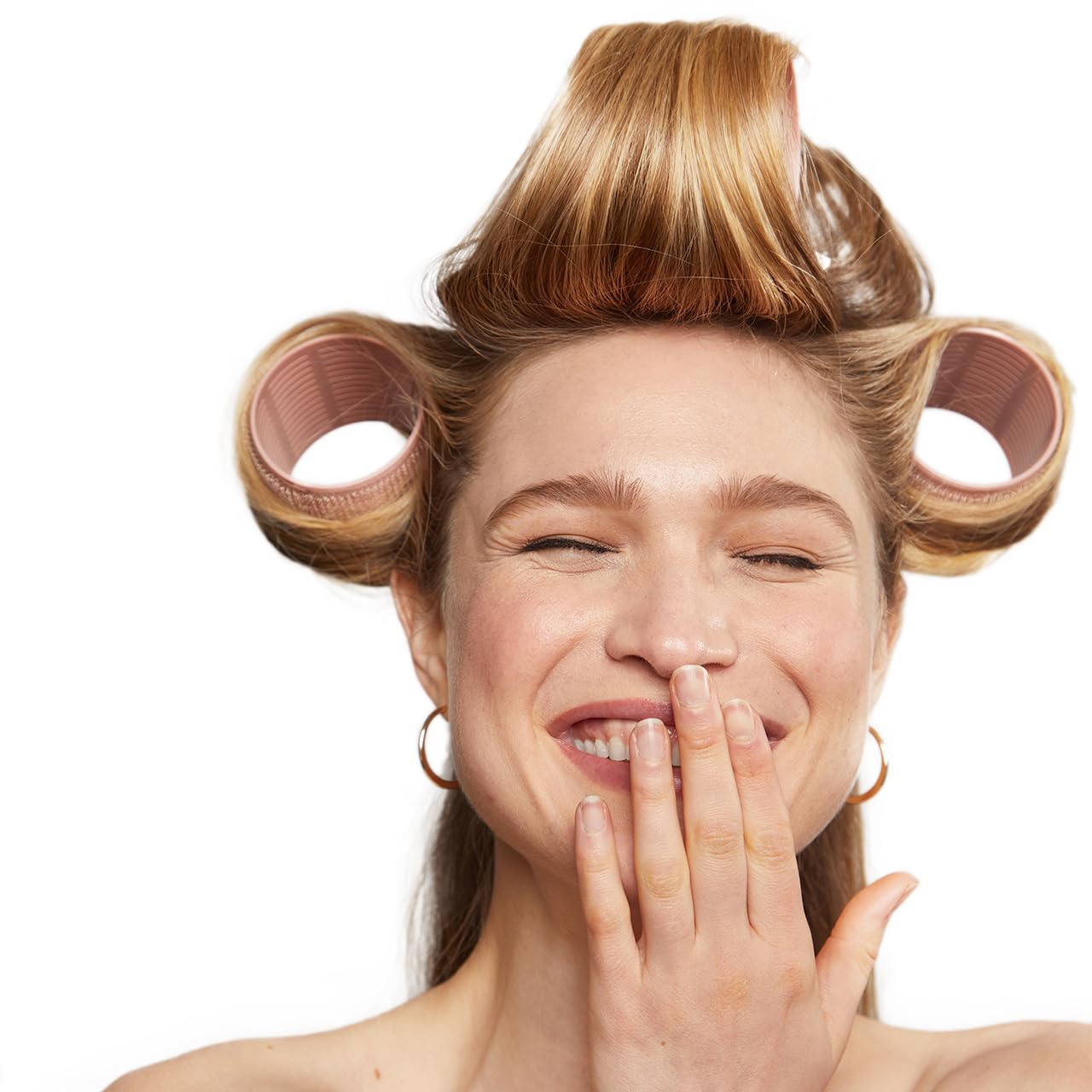 Kitsch XL Ceramic Thermal Rollers – Thoughtful Birthday Gift for Her, At-Home Salon Blowout Set
