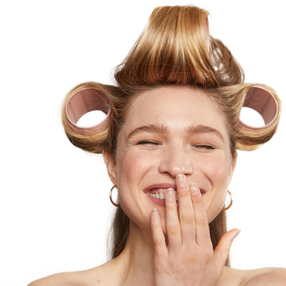 Kitsch XL Ceramic Thermal Rollers – Thoughtful Birthday Gift for Her, At-Home Salon Blowout Set
