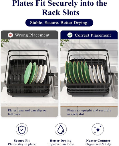 Kitsure Dish Drying Rack – Thoughtful Housewarming Gift for New Homeowners