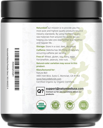 Kiwigreen Organic Matcha Green Tea Powder – Thoughtful Birthday Gift for Wellness Loving Friends