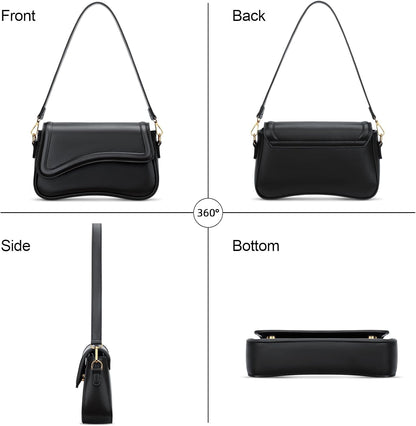 KKXIU Small Hobo Handbag – Romantic Valentine's Day Gift for Her, Cute Crossbody Clutch with Gold Chain
