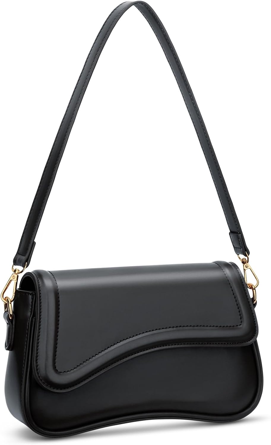 KKXIU Small Hobo Handbag – Romantic Valentine's Day Gift for Her, Cute Crossbody Clutch with Gold Chain