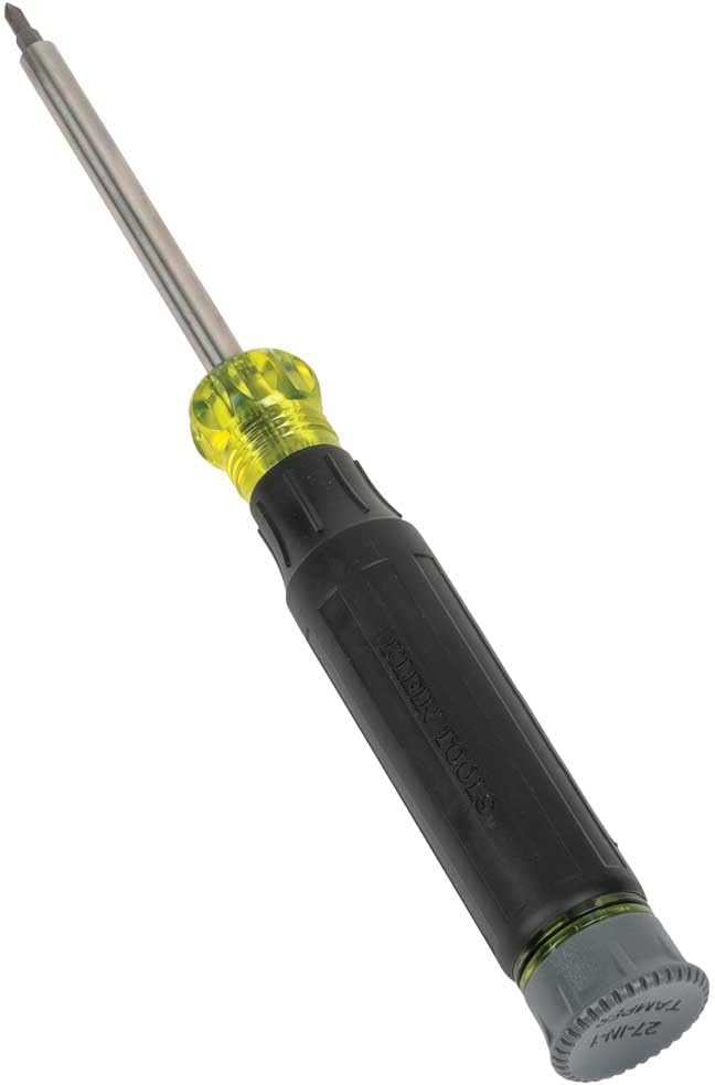 Klein Tools 27-in-1 Precision Screwdriver with Magnetic Barrel to Prevent Dropping Tiny Fasteners