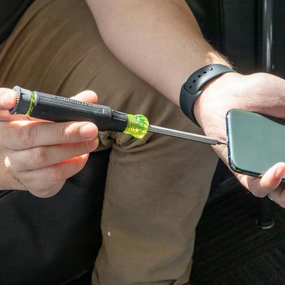 Klein Tools 27-in-1 Precision Screwdriver with Magnetic Barrel to Prevent Dropping Tiny Fasteners