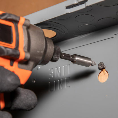 Klein Tools 32308 Stubby Screwdriver – Magnetic Bit Retention Prevents Dropped Hardware in Live Panels