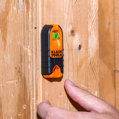 Klein Tools MSF100 Magnetic Stud Finder for Stylish Wall Hanging, Locate Studs Without Scuffing Painted Living Room Walls