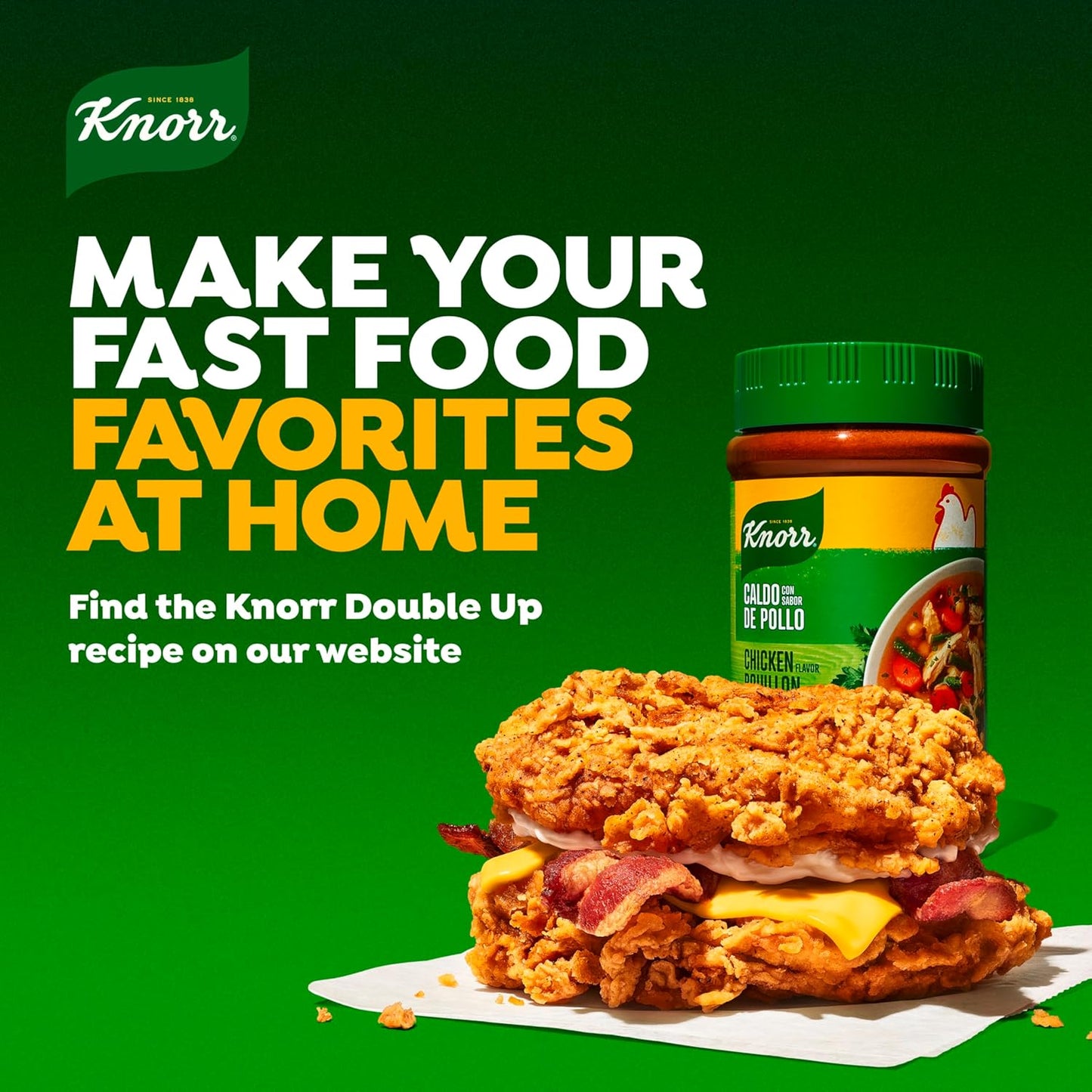 Knorr Granulated Chicken Bouillon – Time-Saving Seasoning for One-Pot Soups, Stews and Stir-Fries