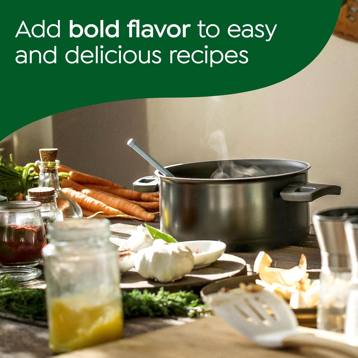 Knorr Premium One-Jar Vegetable Stock Replacement for Small Apartment and RV Kitchens