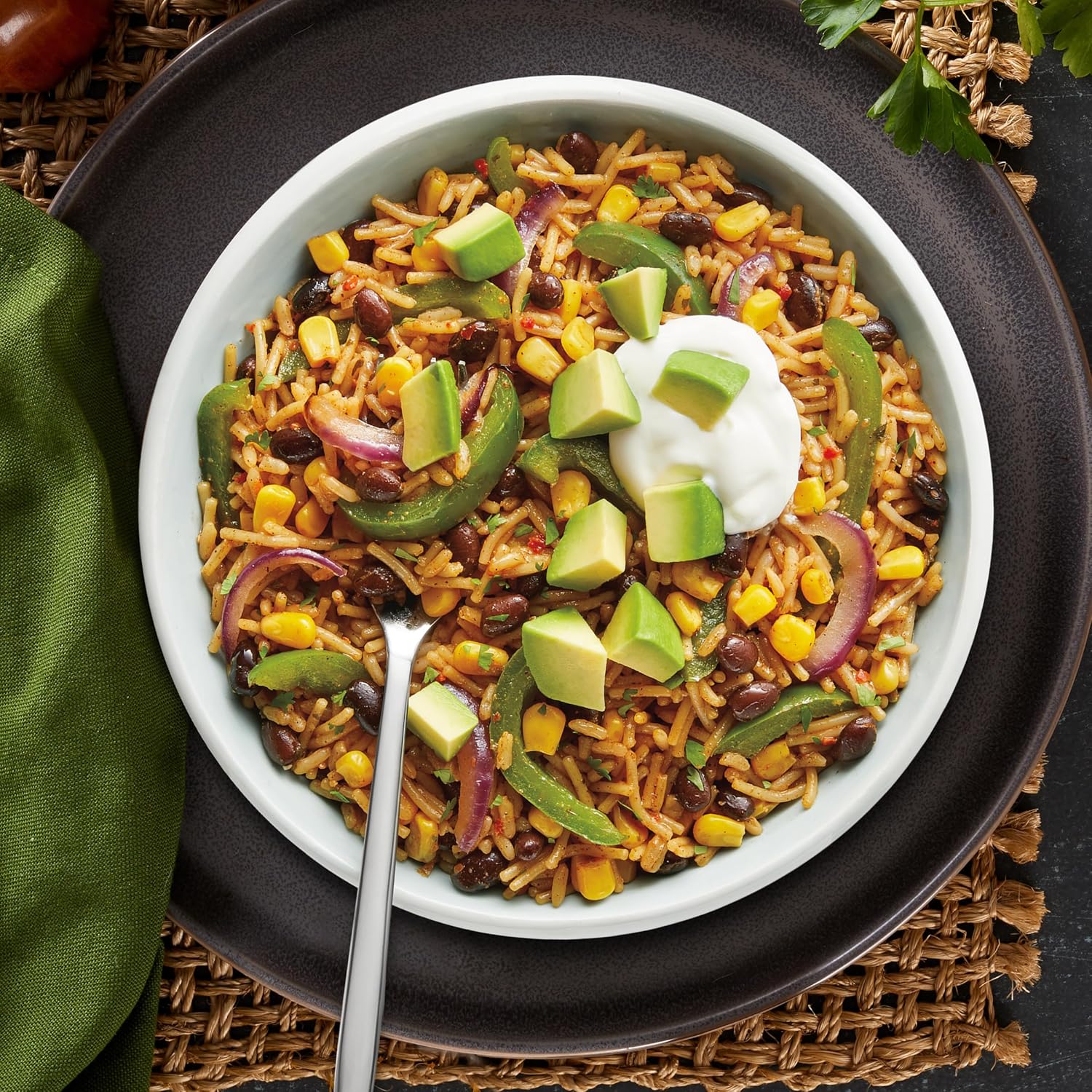 Knorr Rice Sides Taco Rice Quick Side for Mexican-Themed Family Dinners, 5.4 oz