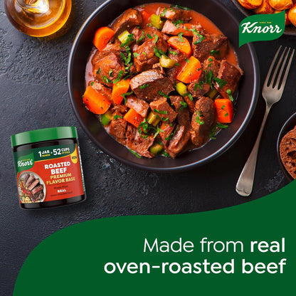 Knorr Roasted Beef Base – Time-Saving 1-Teaspoon Stock Substitute for Busy Meal Preppers
