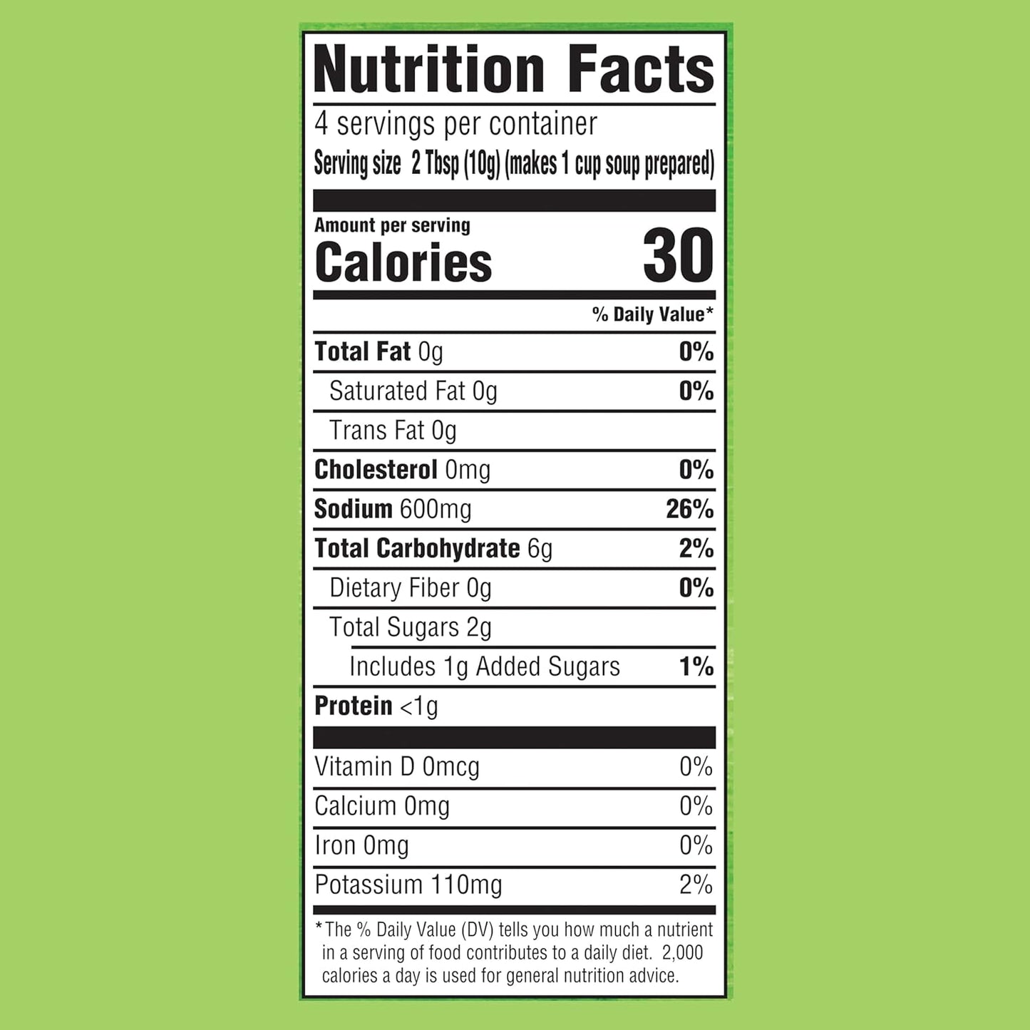 Knorr Vegetable Soup Mix No Artificial Flavors for Wholesome Family Dinners 1.4 oz