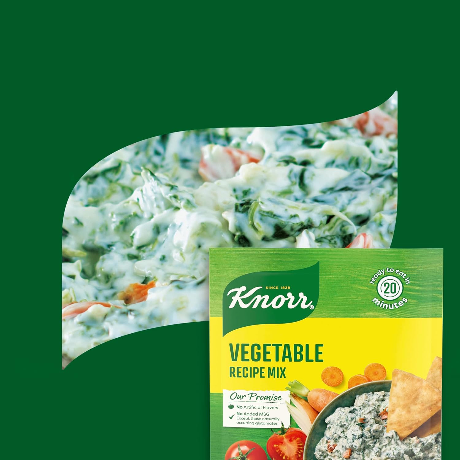 Knorr Vegetable Soup Mix No Artificial Flavors for Wholesome Family Dinners 1.4 oz
