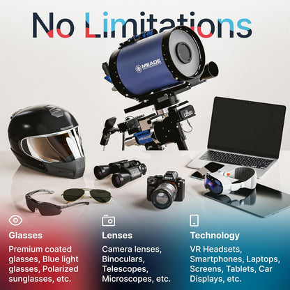 Koala Alcohol-Free Lens Cleaner Bottle – Remote Work Kit for Clear Glasses and Monitors All Day
