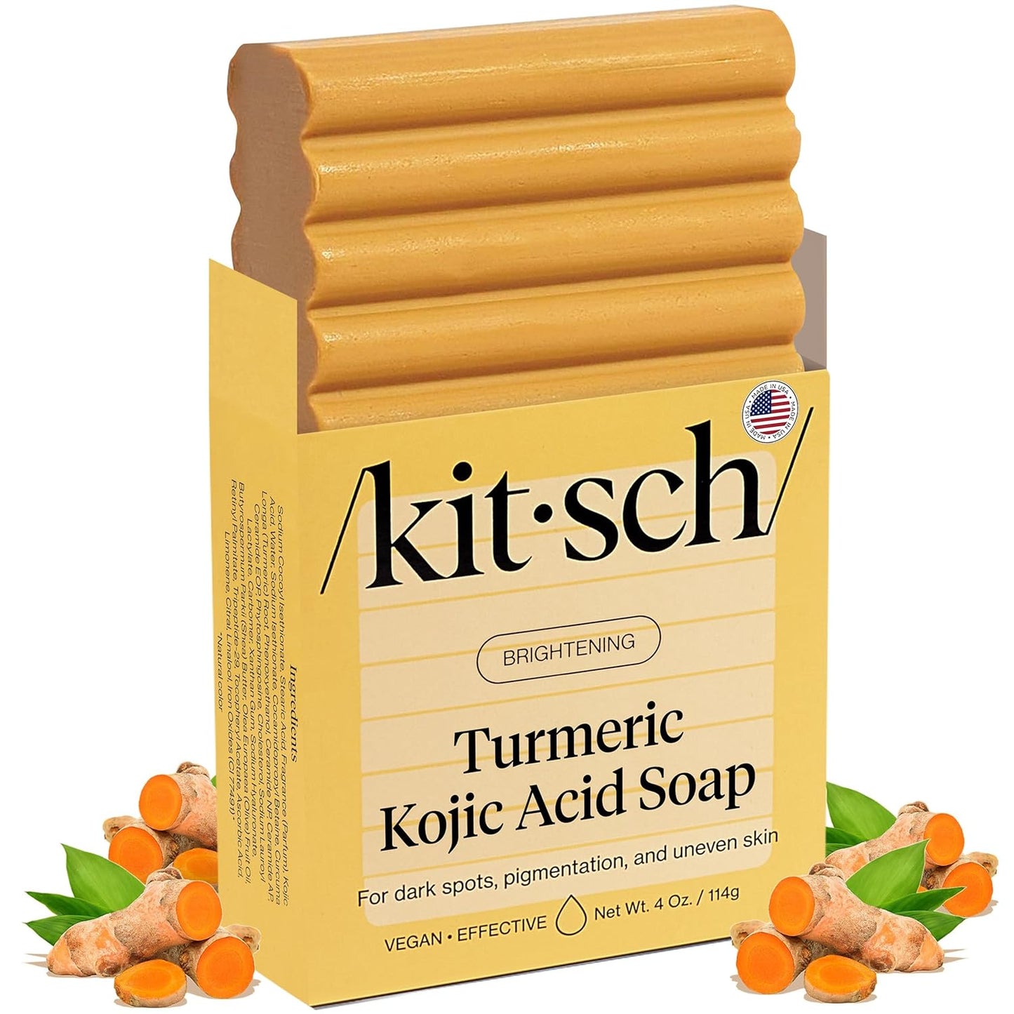 kojic acid and turmeric brightening complex targeting dark spots