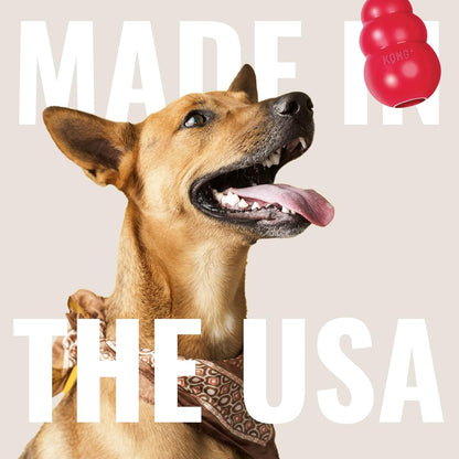 KONG Flyer Natural Rubber Dog Fetch Disc for Backyard and Beach Play, Outdoor Flying Toy for Active Medium and Large Dogs