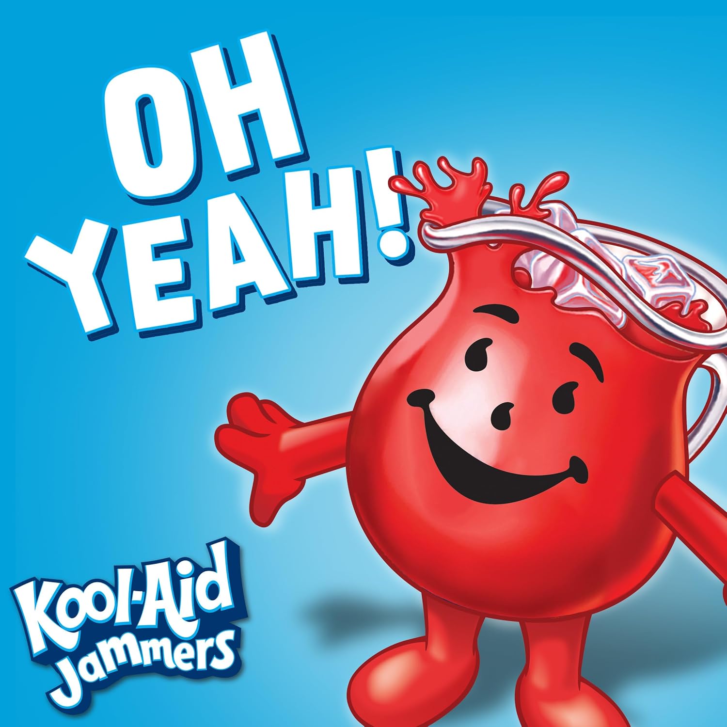 Kool-Aid Jammers Tropical Punch Pouches – Portable Travel Drink for Road Trips and Camping, 6 fl oz Packs