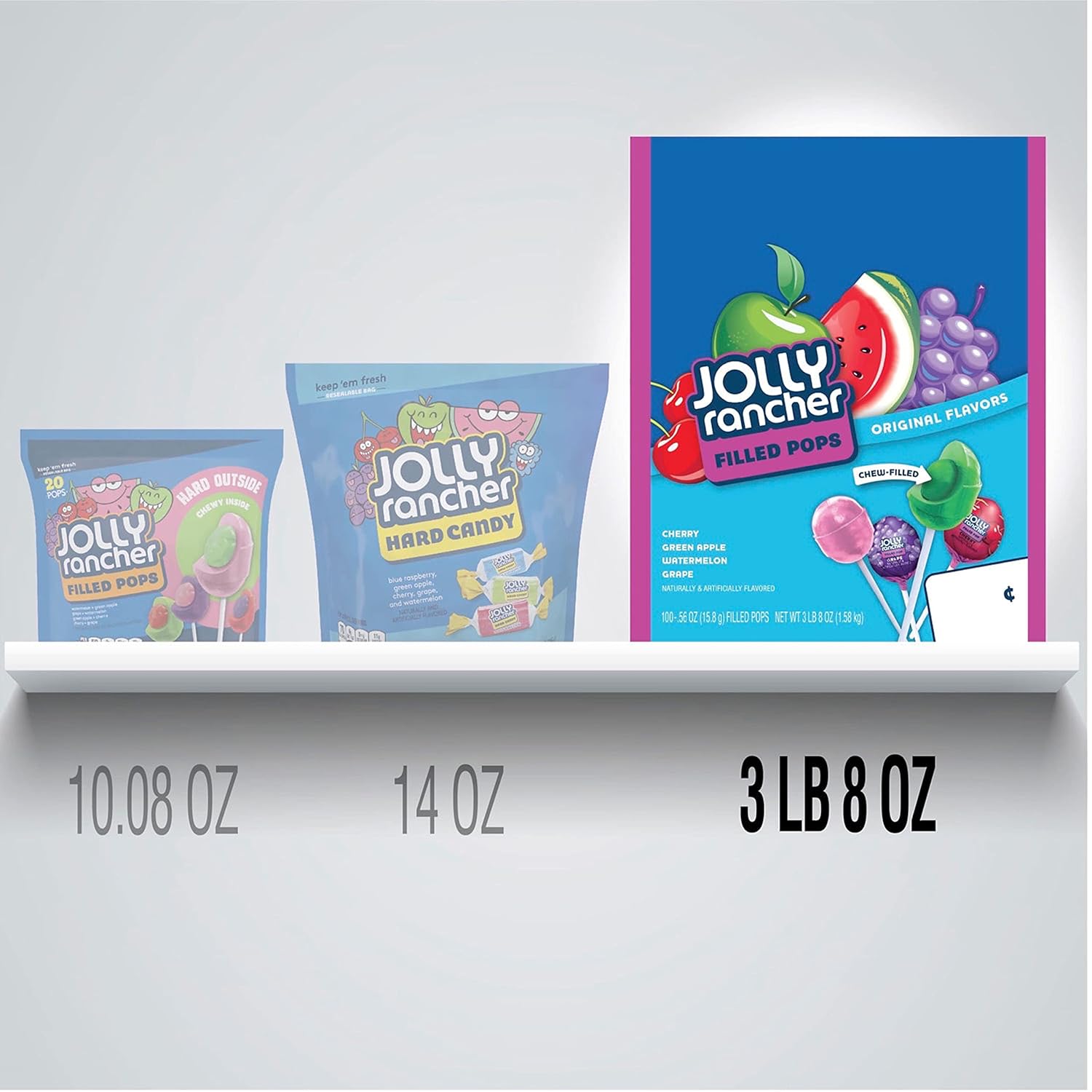 kosher-certified, individually sealed wrapping for freshness