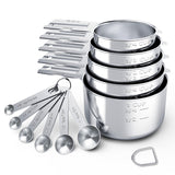 TILUCK Food-Grade Measuring Set – Memorable Wedding Registry Gift for Setting Up a New Home Kitchen