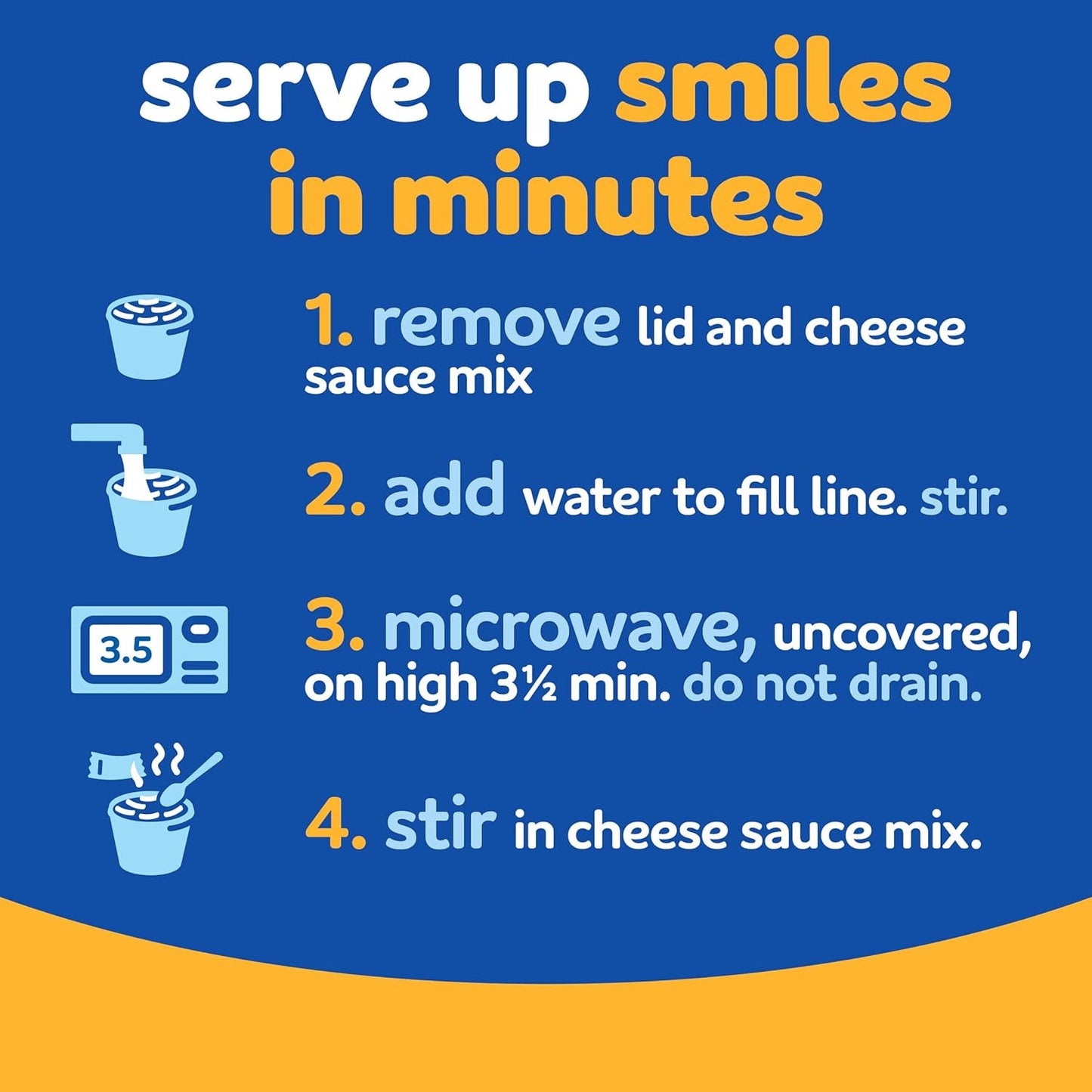 Kraft Mac & Cheese Microwave Cups – After-School Snack for Kids, No-Stove Single Serve