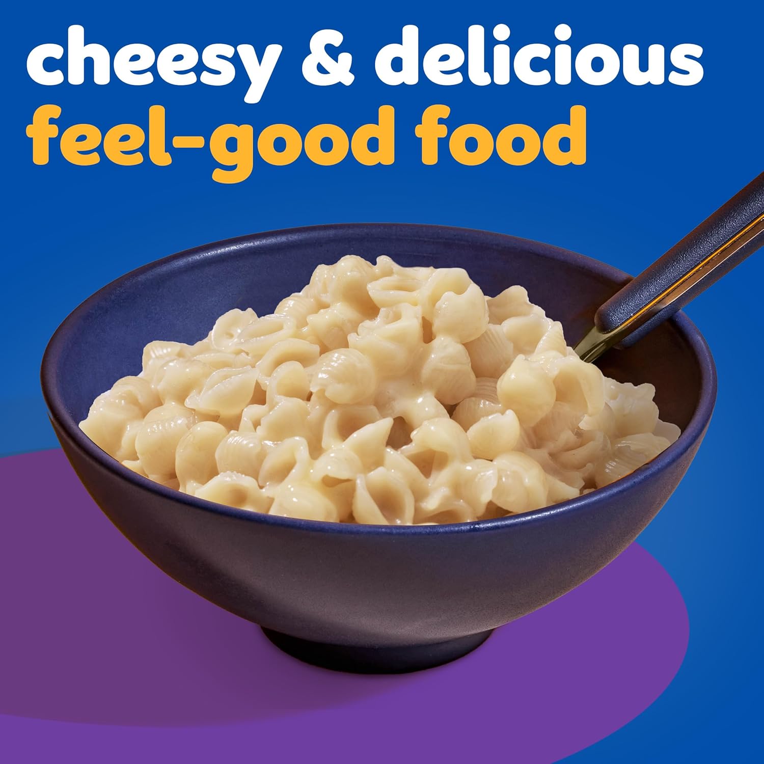 Kraft White Cheddar Mac & Cheese Shell Pasta – Family Dinner Picky Eaters Love, 7.3 oz Box