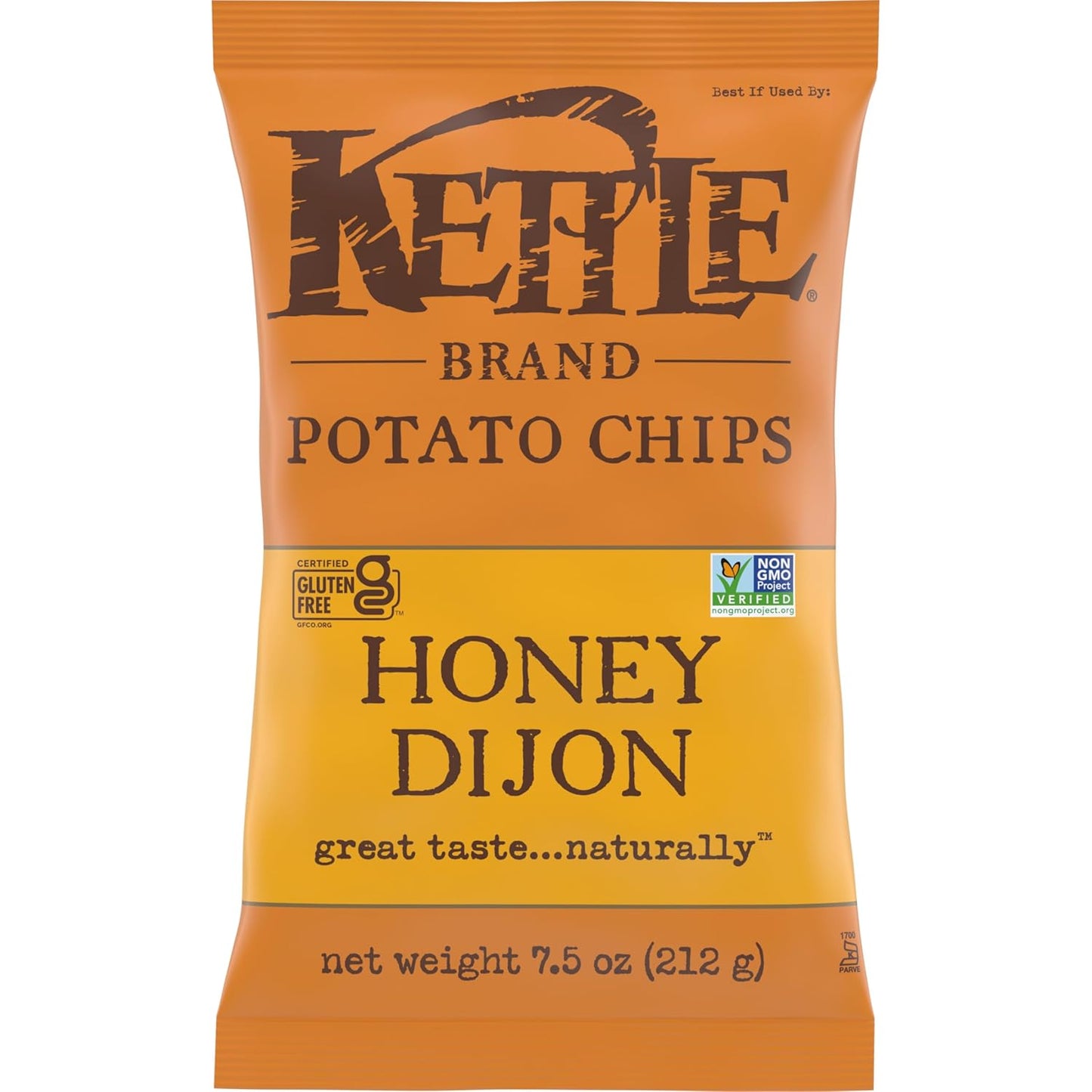krinkle cut ridged chip sliced thicker than classic kettle chips for added crunch