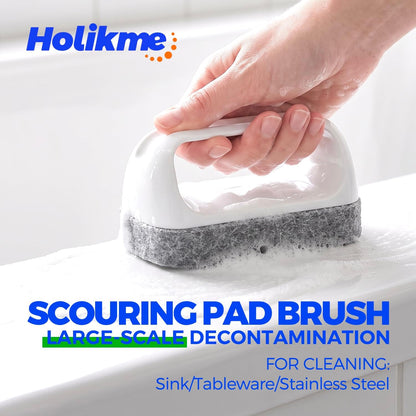 l-shaped brush head for corner and seam access