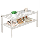 ROMGUAR CRAFT Modular Shoe Storage – Understated Scandinavian-Style Rack for Uncluttered Homes