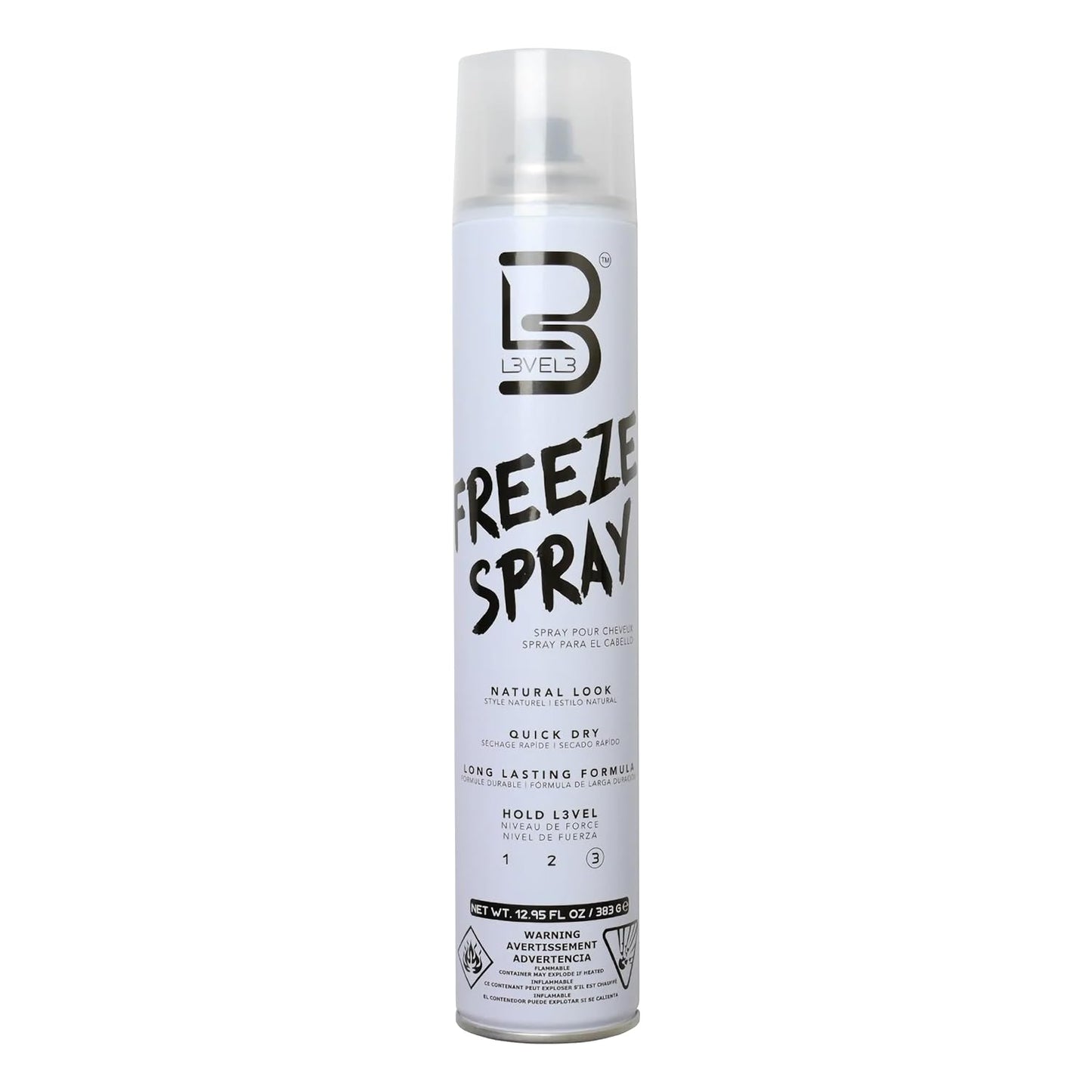 L3 Hair Spray – Mindful Styling Companion for Bedroom Wind-Down Routines, Extra-Strong Non-Sticky Hold
