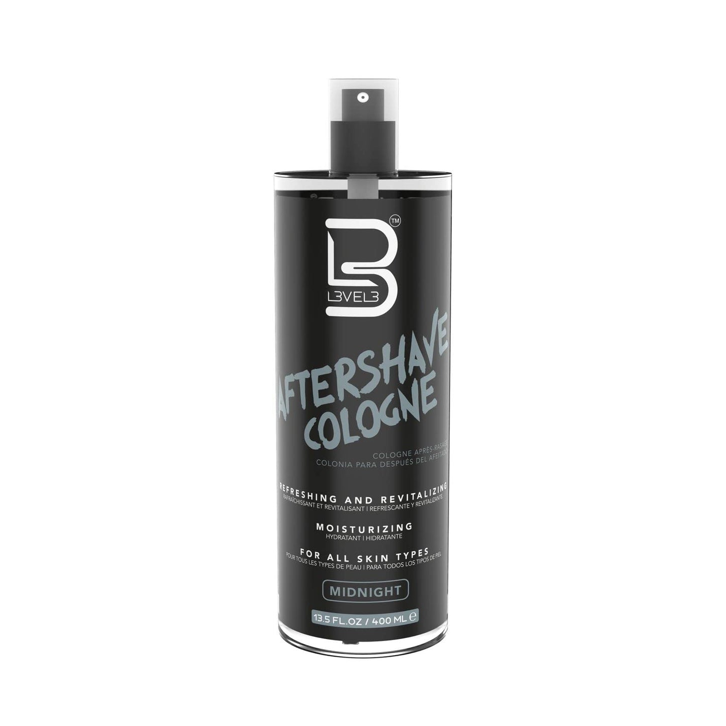 L3 Level 3 After Shave Spray Cologne - Softens Skin - Refreshes and Relieves Face and Skin - Moisturizing Formula Level Three After Shaving - 13.5 oz