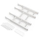 2.35''H, 17''-22''L, 4 Dividers - WHITE