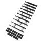 2.35''H, 17''-22''L, 10 Dividers - BLACK