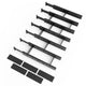 2.35''H, 17''-22''L, 7 Dividers - BLACK