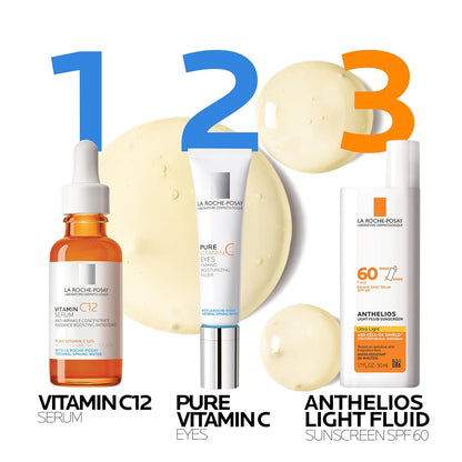 La Roche-Posay 12% Vitamin C Premium Face Serum – High-Performance Wrinkle & Radiance Correction