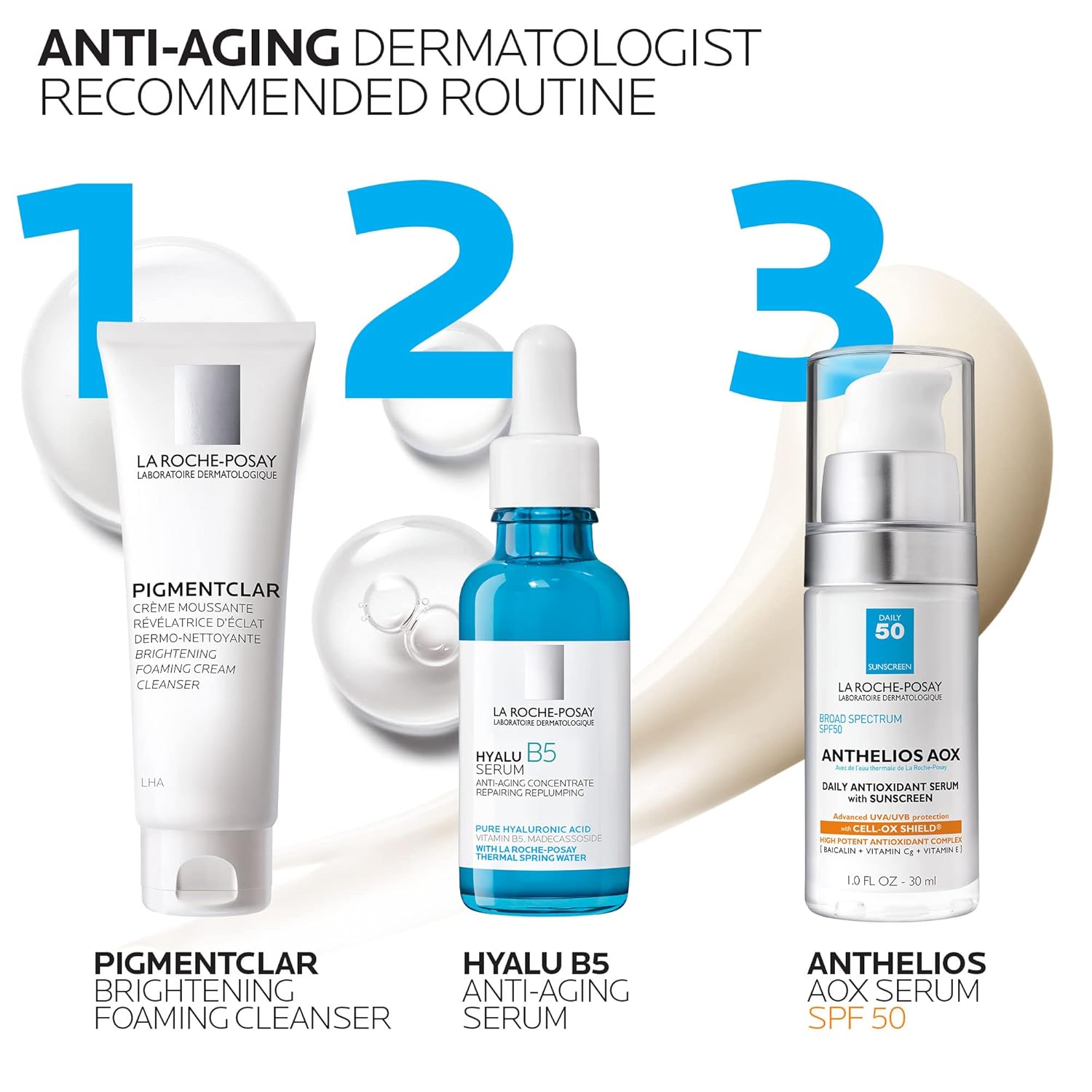 La Roche-Posay Anthelios AOX – Prestige Science-Backed Facial Serum with Vitamin C & E